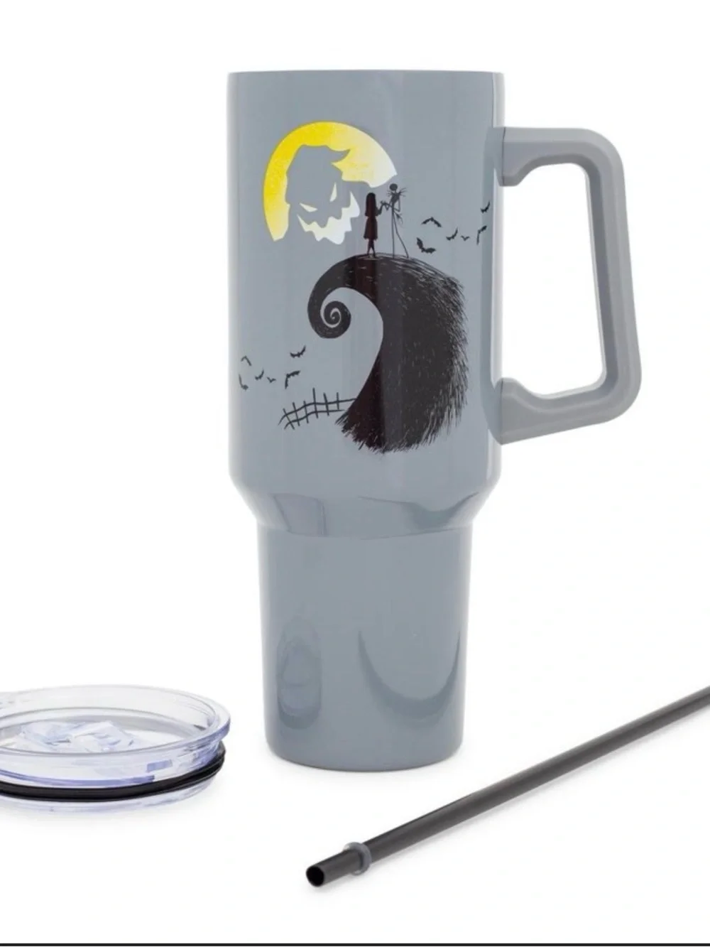 Disney Nightmare Before Christmas 40 Oz Stainless Travel Mug with Handle